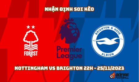 Nhận định soi kèo Nottingham vs Brighton 22h – 25/11/2023