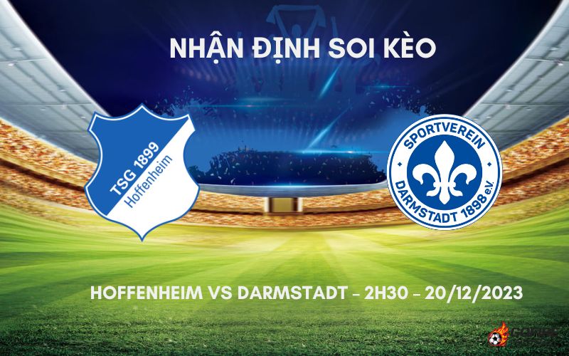 Nhận định ⭐ Soi kèo Hoffenheim vs Darmstadt – 2h30 – 20/12/2023