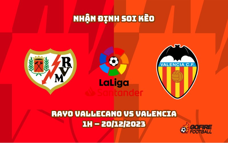 Nhận định ⭐ Soi kèo Rayo Vallecano vs Valencia – 1h – 20/12/2023