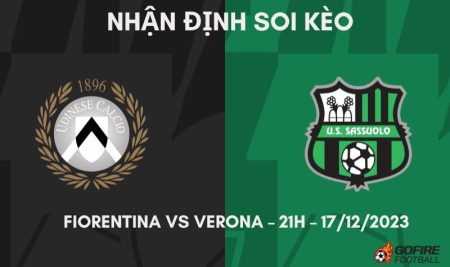 Nhận định ⭐ Soi kèo Udinese vs Sassuolo – 21h – 17/12/2023