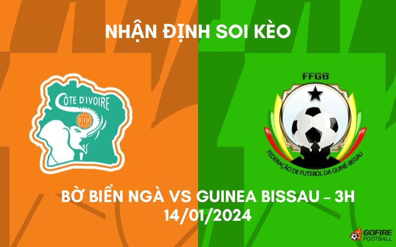 Nhận định ⭐ Soi kèo Bờ Biển Ngà vs Guinea Bissau – 3h – 14/01/2024