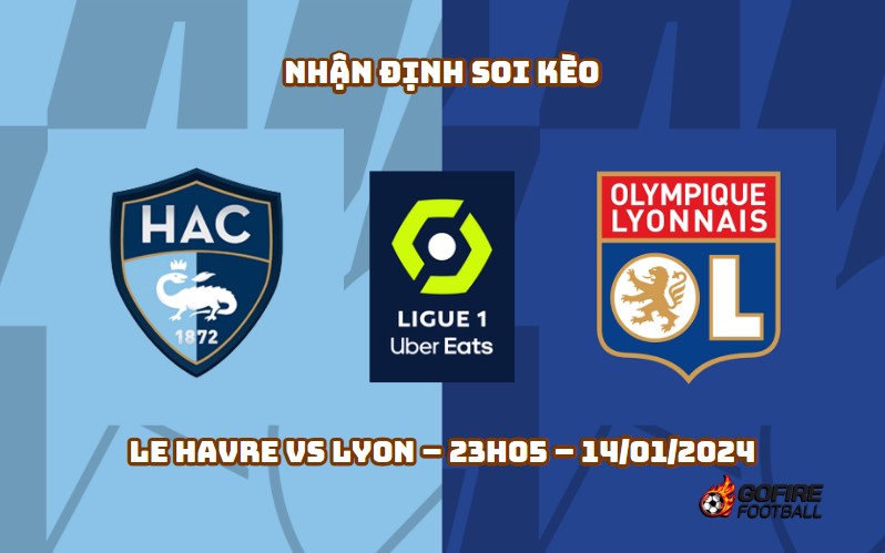 Nhận định ⭐ Soi kèo Le Havre vs Lyon – 23h05 – 14/01/2024