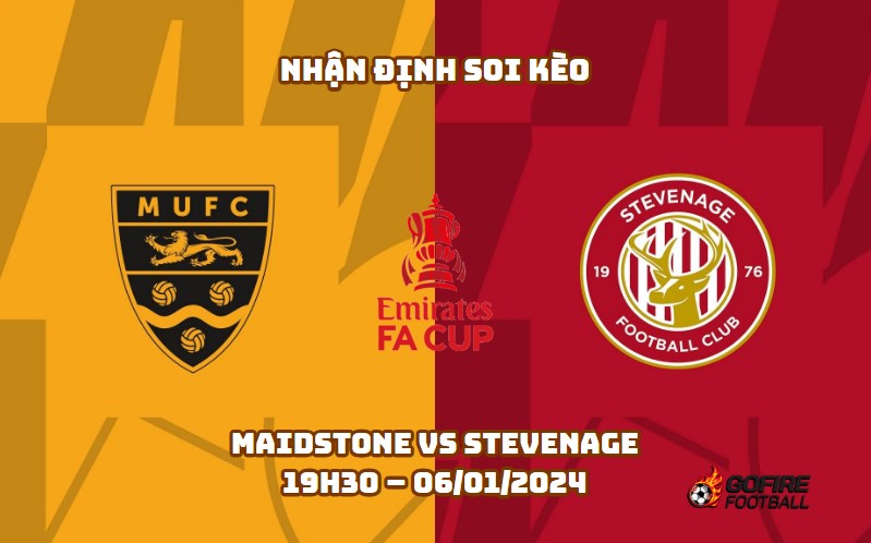 Nhận định ⭐ Soi kèo Maidstone vs Stevenage – 19h30 – 06/01/2024