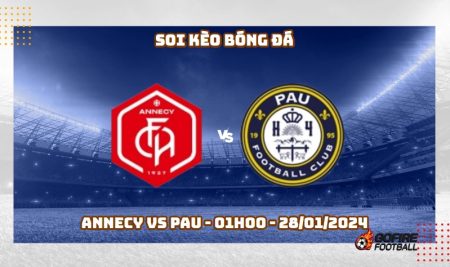 Soi kèo bóng đá Annecy vs PAU – 01h00 – 28/01/2024