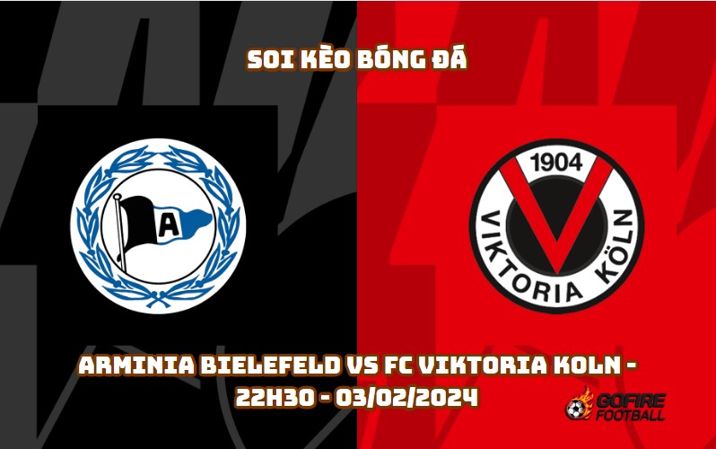 Soi kèo bóng đá Arminia Bielefeld vs FC Viktoria Koln – 22h30 – 03/02/2024