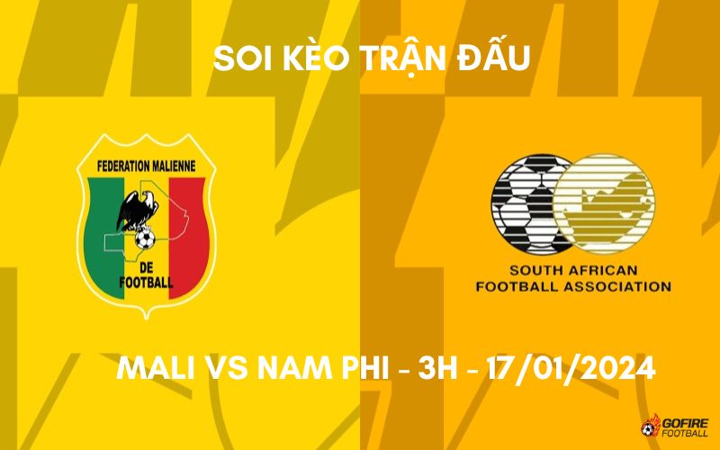 Soi kèo trận đấu Mali vs Nam Phi – 3h – 17/01/2024
