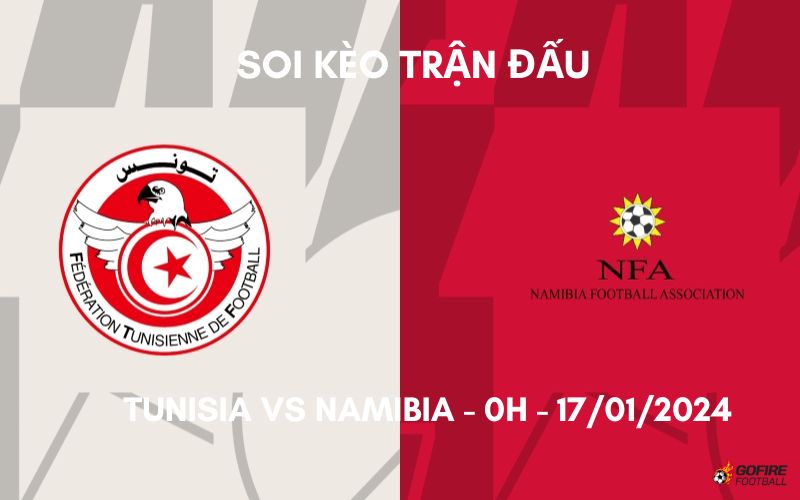 Soi kèo trận đấu Tunisia vs Namibia – 0h – 17/01/2024