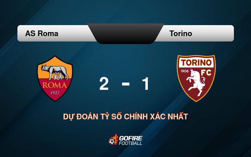 Soi kèo bóng đá AS Roma vs Torino