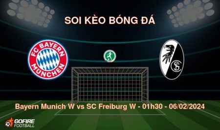 Soi kèo bóng đá Bayern Munich W vs SC Freiburg W – 01h30 – 06/02/2024