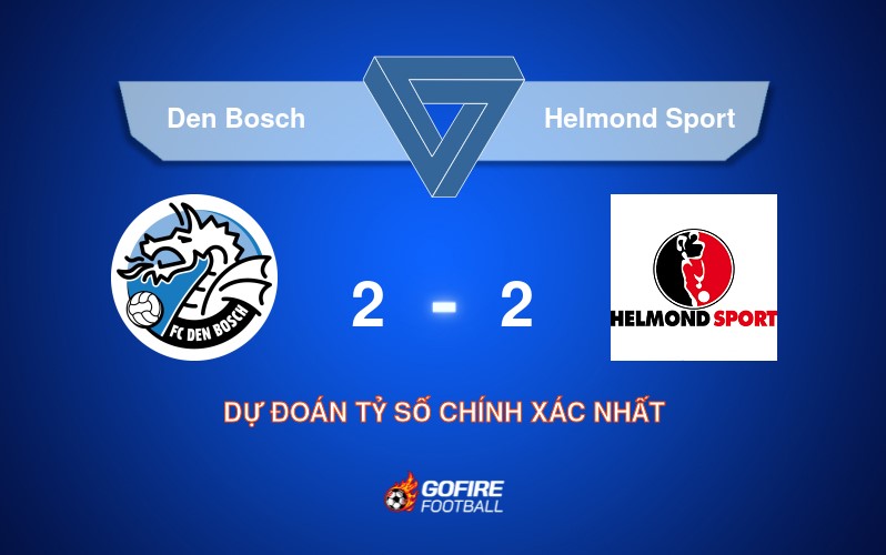 Soi kèo bóng đá Den Bosch vs Helmond Sport
