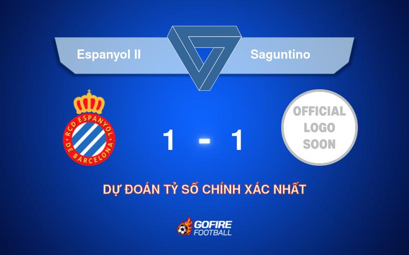 Soi kèo bóng đá Espanyol II vs Saguntino