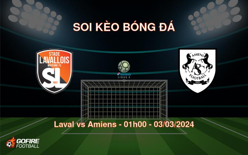 Soi kèo bóng đá Laval vs Amiens – 01h00 – 03/03/2024