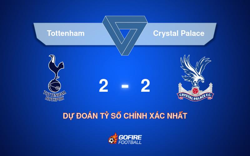 Soi kèo bóng đá Tottenham vs Crystal Palace